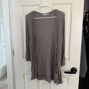 Maurice’s Gray Button-Up Cardigan